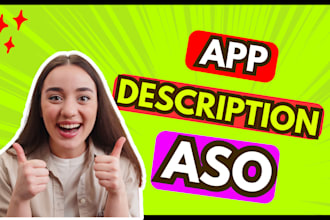 do write aso app description for android game or ios app