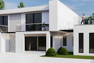 create realistic 3d architectural renderings interior and exterior design video