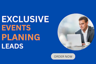generate exclusive event planning leads wedding event leads planning website
