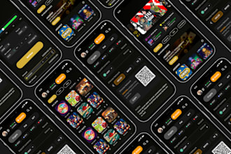 figma game UI UX design pro level mobile  web games