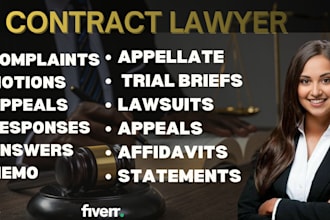 be your lawyer in civil, criminal, family, divorce and tort law disputes