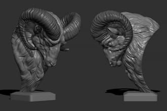 sculpt your 3d toys ,action figures, 3d animal character model for 3d printing