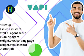 set up gohighlevel, ai voice agent, ghl chatbot, vapi ai integration