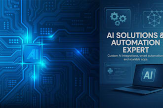 develop custom ai solutions and automate your tasks