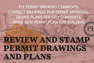 permit ready foundation and structural plans with pe stamp and load calculations