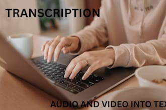 transcribe any audio or video into text