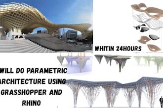 do parametric architecture with facade design using grasshopper and rhino