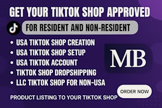 create USA tiktok shop USA tiktok account USA tiktok shop primary representative