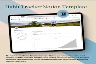 build your notion habit tracker and daily planner