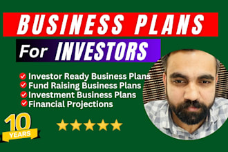 create an investor ready business plan to secure funding