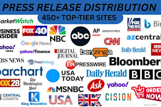 do a press release, press release writing, and press release distribution