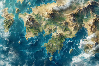 a beautiful fantasy map for you