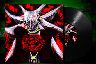 draw an album cover that looks how your song feels