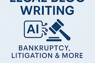 write ai assisted legal blogs with expert human review