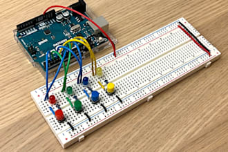 design and simulate your electronic circuit using arduino, proteus