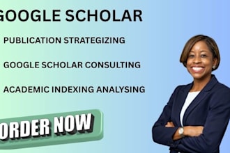 expertly write article and increase google scholar citations