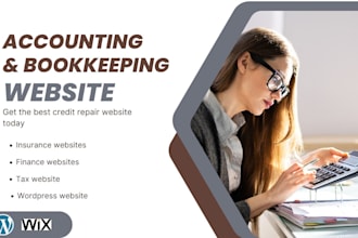build credit repair, finance, tax, insurance, accounting, investment website