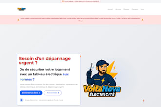 design a high converting one page website