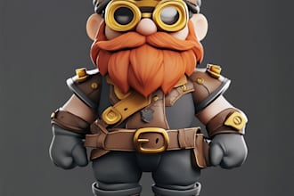 do 3d character modeling