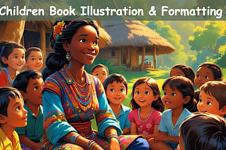 format and publish kids book, children book, kids activity books on amazon KDP