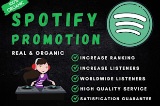 do spotify promotion, podcast, soundcloud promotion, apple music, hip hop