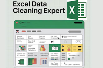 do excel data cleaning and formatting
