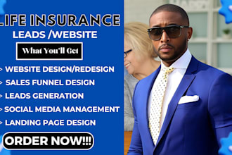 life insurance website life insurance leads life insurance landing page