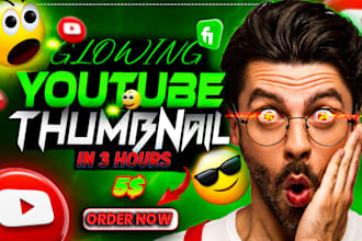 do creative, amazing, clickbait youtube thumbnails that go viral in 3hr