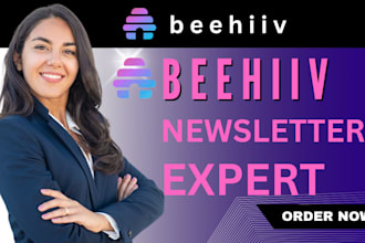 setup beehiiv landing page beehiiv newsletter design beehiive website