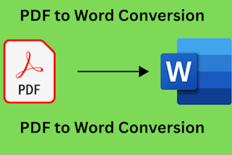 convert PDF to word or word to PDF accurately