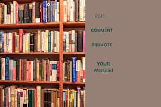 read comment on and promote your wattpad story