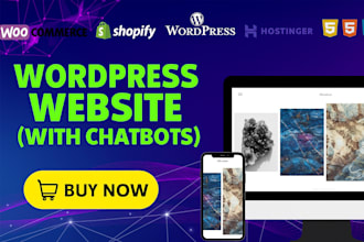 create a wordpress website with chatbot and automation tools
