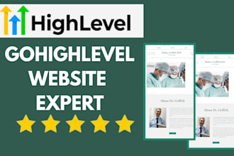 build ghl, go high level, kajabi, clickfunnel, sales funnel and landing page