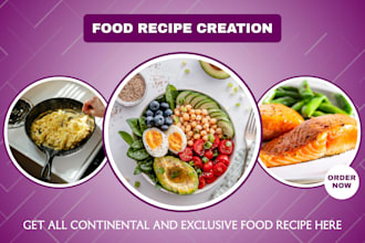 create an exclusive recipe book