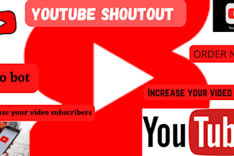 shoutout youtube shorts promotion to over 1 million people to boost views