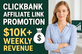 promote your clickbank affiliate link through targeted marketing