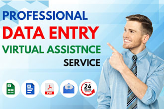 do data entry, copy paste, data scraping, email leads, excel data entry