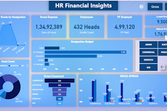 create financial power bi and tableau dashboards
