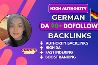 do high quality german SEO link building with dofollow backlinks