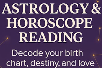 decode your birth chart astrology reading for purpose love and destiny