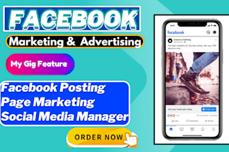dedicated facebook group, page moderator, admin or manager