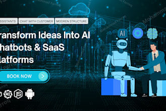 develop ai chatgpt website or mobile app ai saas app ai chatbot ai software