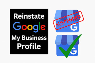 fix suspended gmb,reinstate gmb fast, and resolve google my business suspension