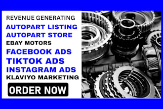 do ebay autopart listing ebay motors  auto part shopify store klaviyo marketing