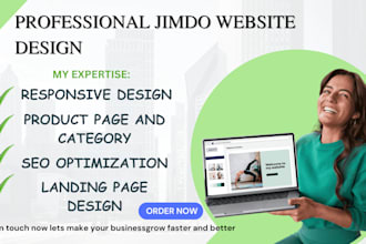 design jimdo website jimdo SEO setup redesign card wix jimdo weebly tilda