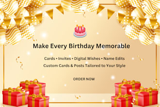 design custom printable birthday cards