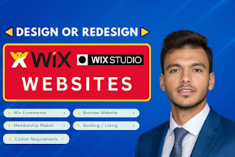 do responsive wix website design and wix website redesign with wix studio