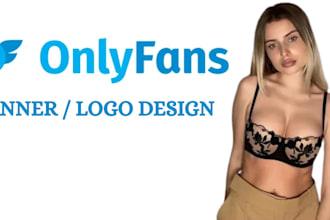 make youtube banner and logo, gaming, travel, anime, vlogs, vtuber, onlyfans