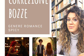proofread and improve your spicy romance text in italian