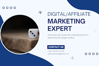 be your affilate marketer